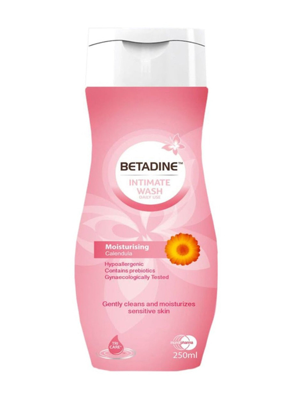 Betadine Moisturizing Intimate Wash, Pink, 250ml