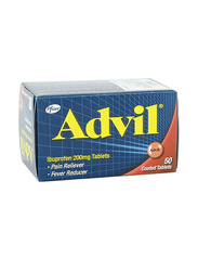 Advil Tablets, 200mg, 50 Tablets