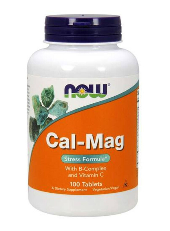 

Now Cal-Mag Stress Formula with B-Complex and Vitamin-C, 100 Tablets