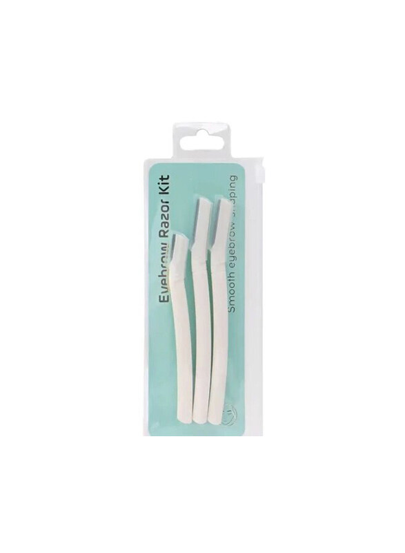 

Docare Wheat Straw Eye Brow Razor Set, 3 Pieces