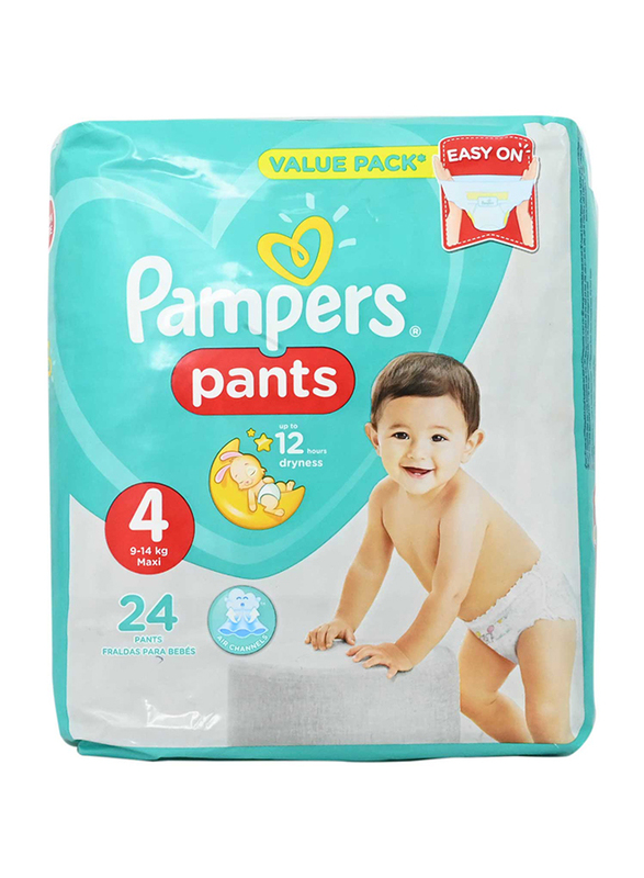 Pampers Diaper Pants, Maxi, 9-14 Kg, 24 Count