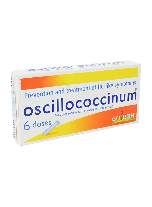 Oscillococcinum Relieve Flu-like Symptoms Pellets, 6 Doses