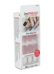 Broadway Impress Accent Nails, 30 Pieces, Multicolour