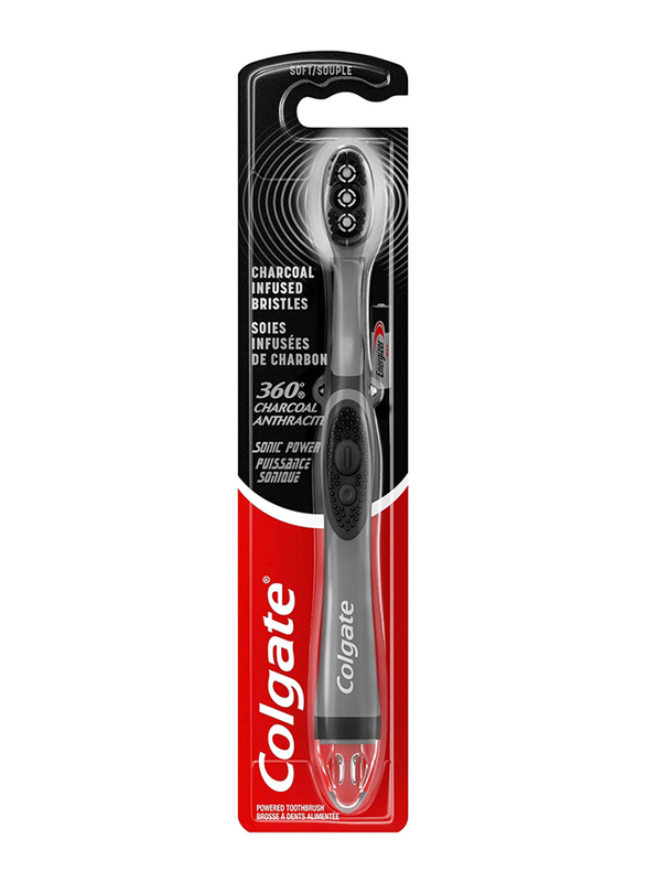 Colgate 360° Sonic Charcoal Charbon Brush Heads, 2 Pieces