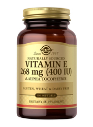 Solgar Vitamin E Dietary Supplement, 400Iu, 100 Softgels