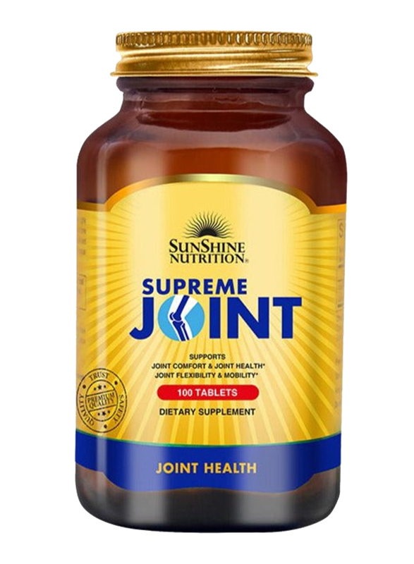 Sunshine Nutrition Supreme Joint Support 100 Dietary Supplement, 100 Tablets