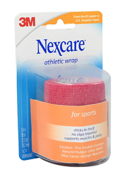 Nexcare Athletic Wrap, 35 Yards, Red