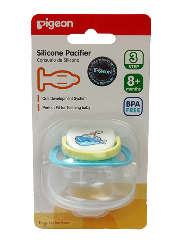 

Pigeon Silicon Step 3 Pacifier, Clear