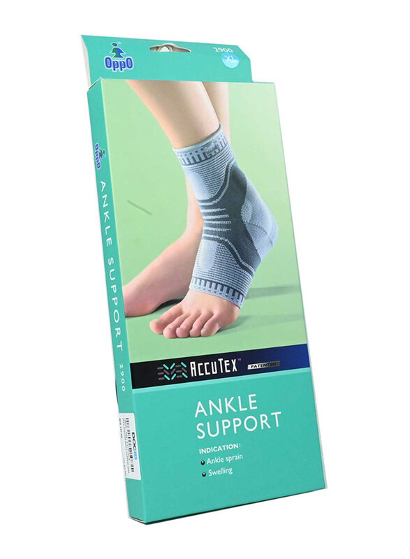 

Oppo Accutex Ankle Support 2900, Grey, Extra Large