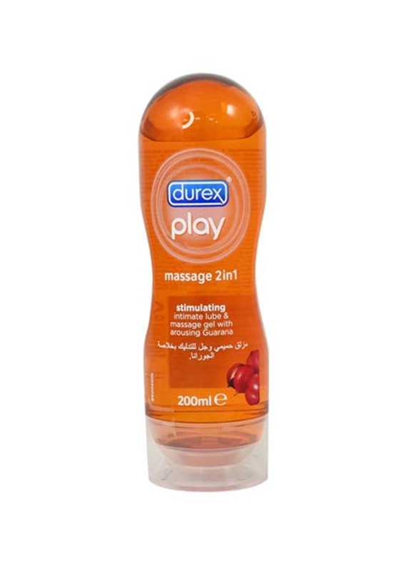 Durex Play Massage 2 in 1 Stimulating Lubricant Gel, 200ml