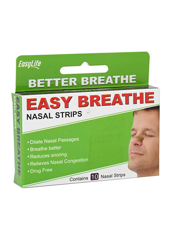 

Easy Life Nasal Strip, 10 Strips