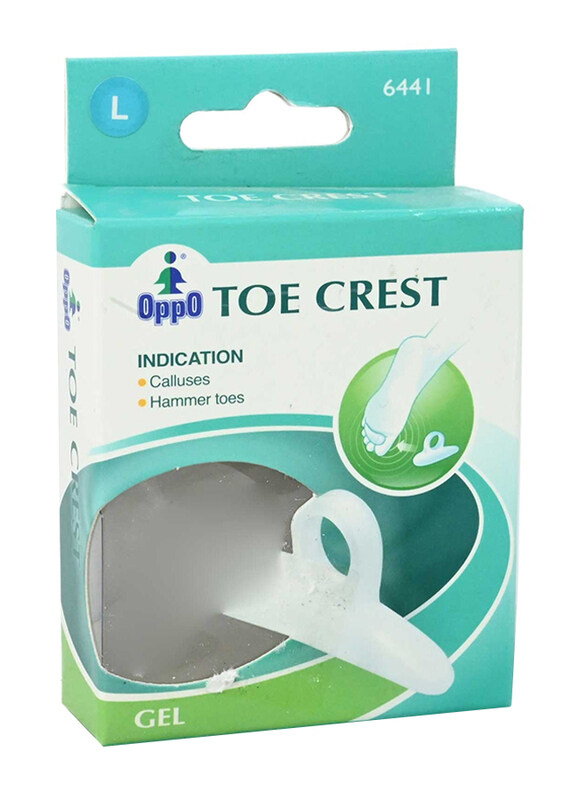 

Oppo Toe Crest, White, Small