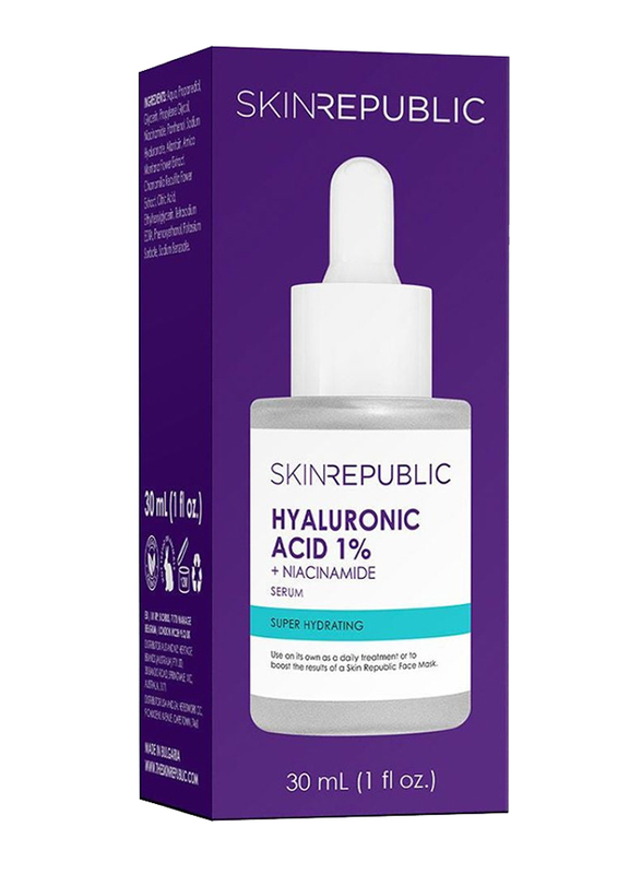 Skin Republic Hyaluronic Acid 1% + Niacinamide 2% Serum, 30ml