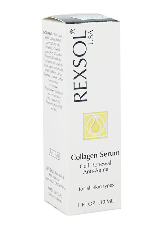 

Rexsol Cell Renewal Anti-Aging Collagen Serum for All Skin Types, 30ml