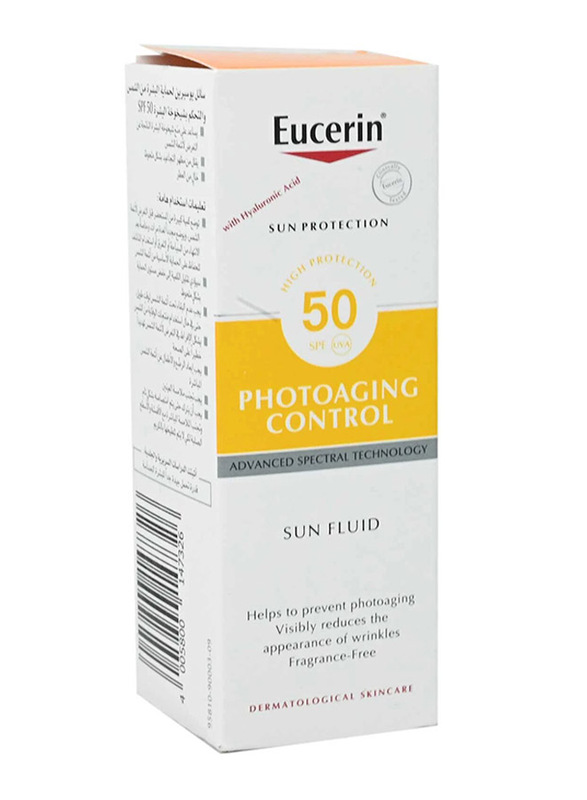 Eucerin Anti-Age Sun Fluid Sunscreen SPF 50, 50ml