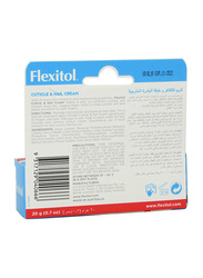 Flexitol Cuticle and Nail Creame, 20gm, Clear