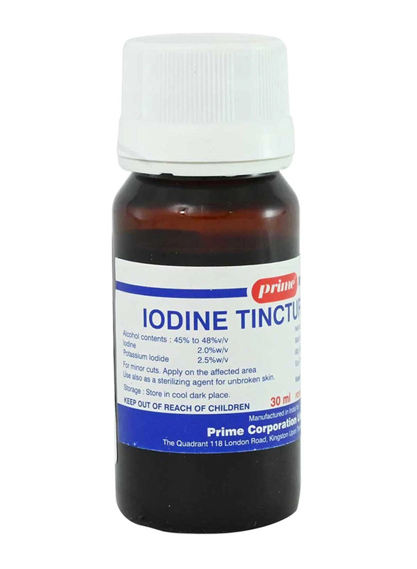 Prime Iodine Tincture, 30ml