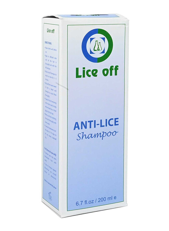 

Lice off Anti Lice Shampoo for All Hair Types, 200ml
