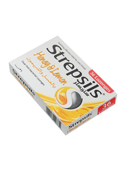 Strepsils Honey & Lemon Sore Throats Relief, Yellow, 36 Lozenges