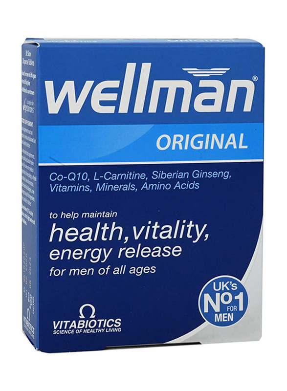 Vitabiotics Wellman, 30 Tablets