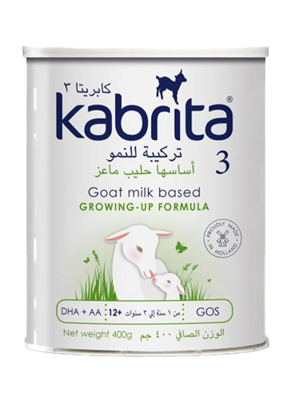 

Kabrita Goat Milk Growing-up Formula, Stage 3, 400g