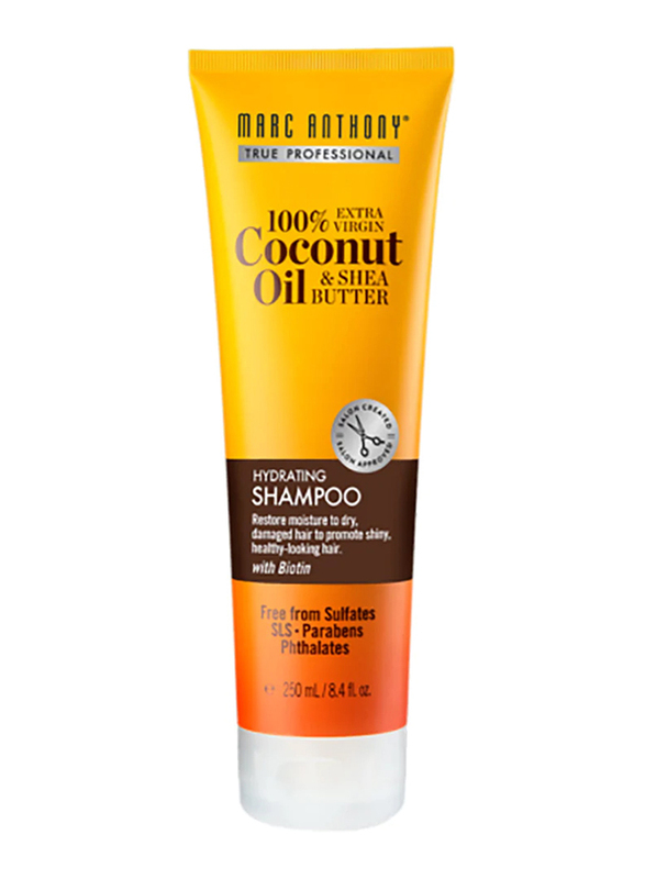 Marc Anthony Coconut Oil & Shea Butter Repair Hydrating Shampoo, 250ml