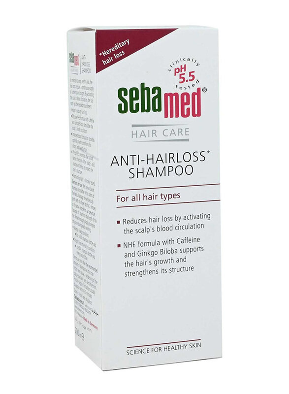 

Sebamed Anti Hair Loss Shampoo for All Hair Types, 200ml