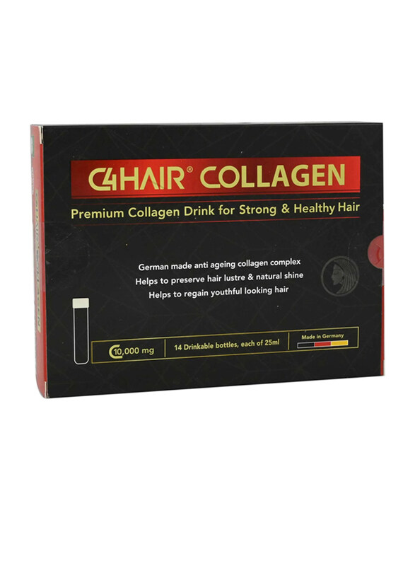 

C4 Hair Collagen Drinkable Bottles, 14 Pieces