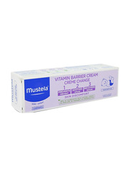 Mustela 50ml Vitamin Barrier Cream 123, Newborn, White