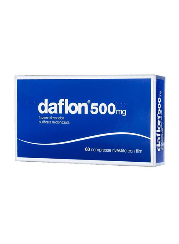 Daflon Full Prescribing Information Tablets, 500mg, 30 Tablets