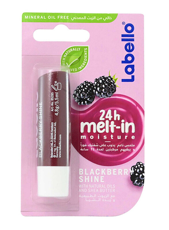 

Labello Blackberry Shine Lip Care Balm, 4.8gm