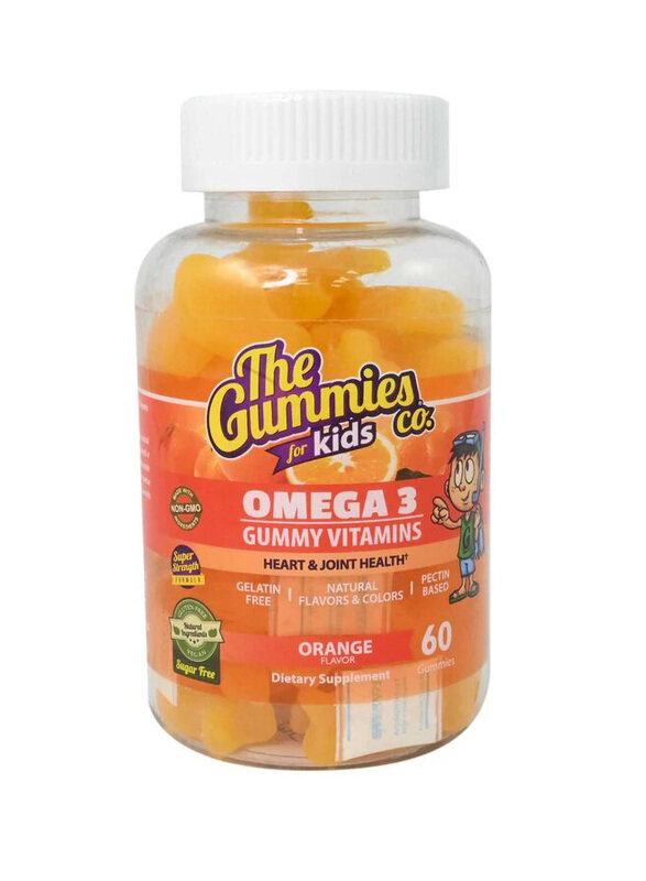 

The Gummies Omega 3 Orange Kids Dietary Supplement, 60 Gummies