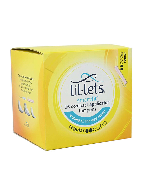 

Lil-Lets Applicator Regular Tampons, 16 Tampons