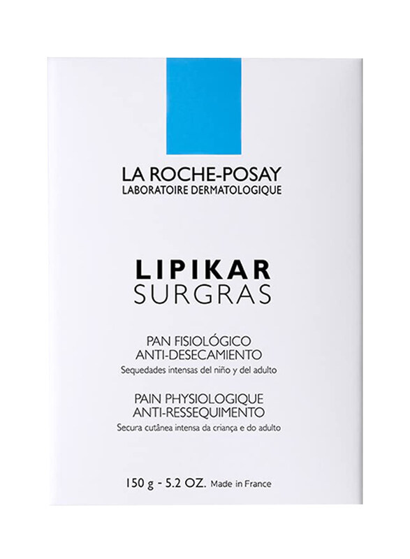 

LRP La Roche Posay Lipikar Surgras Cleansing Bar, 150gm