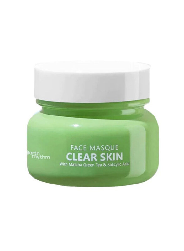

Earth Rhythm Face Masque with Matcha Green Tea & Salicylic Acid, 65gm