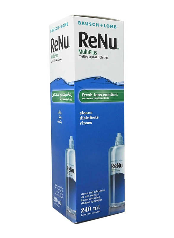 Renu MultiPlus Lubricating and Remoistening Drops, 240ml