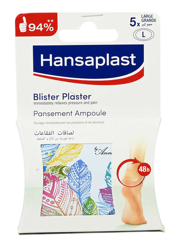 

Hansaplast Blister Plaster 5 Pieces, Large