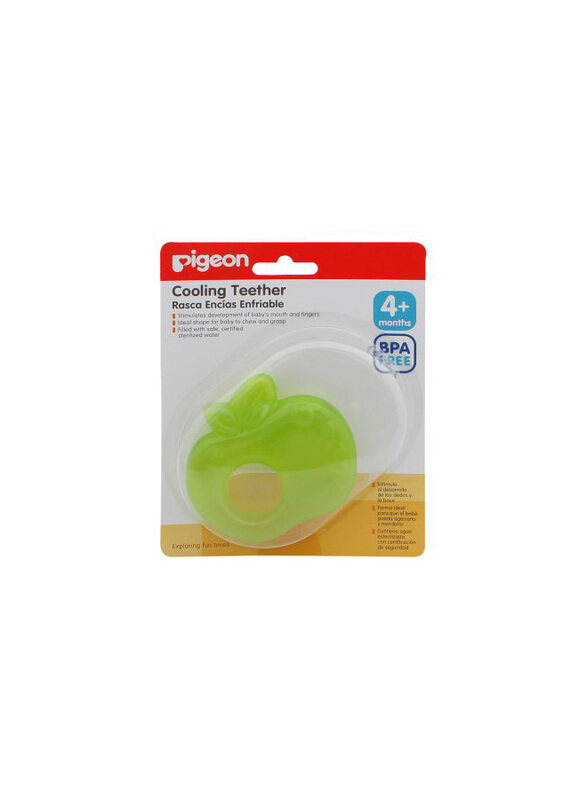 

Pigeon Apple Cooling Teether, Green