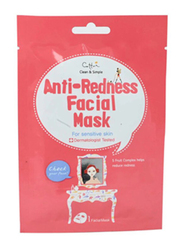 Cettua Clean & Simple Anti-Redness Facial Mask, 1 Mask