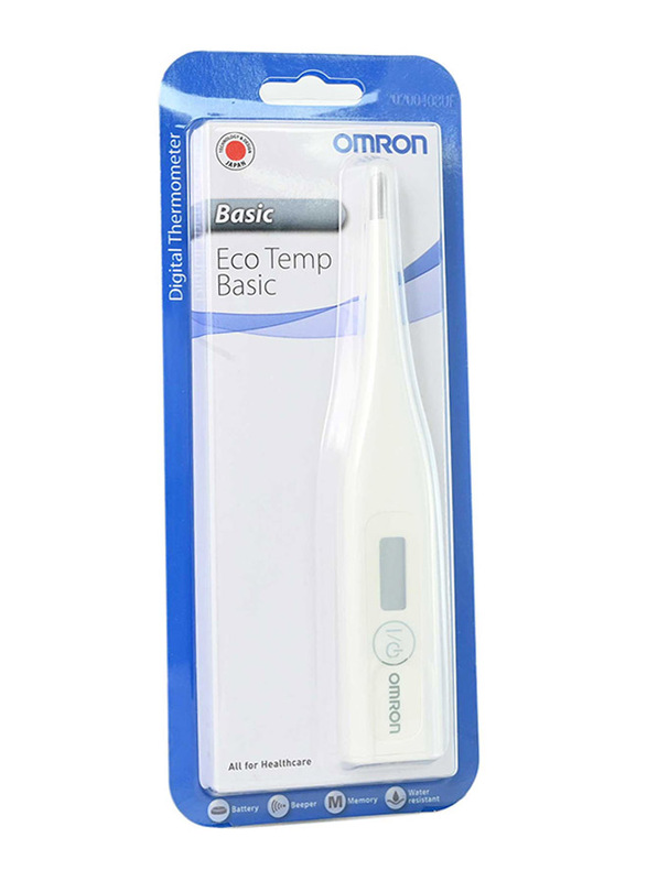 Omron Eco Temp Digital Thermometer, White