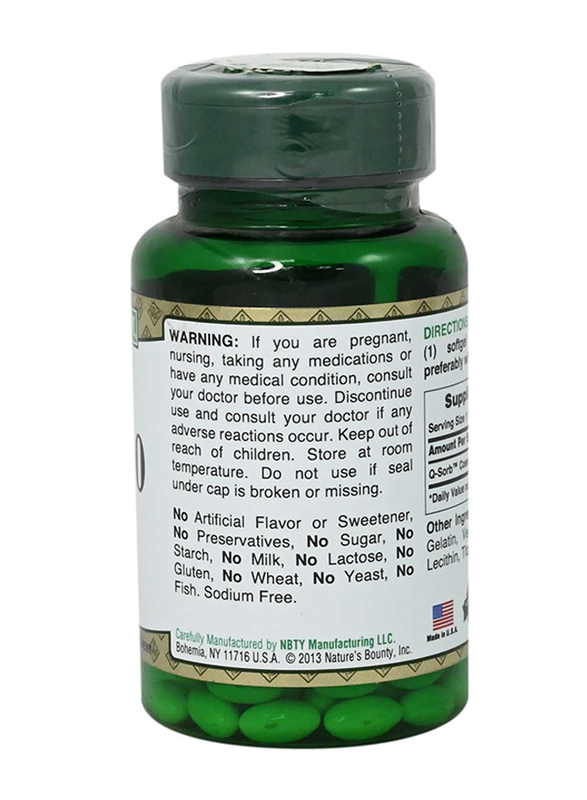 Nature'S Bounty Q-Sorb Co Q-10 Dietary Supplement, 50mg, 50 Tablets