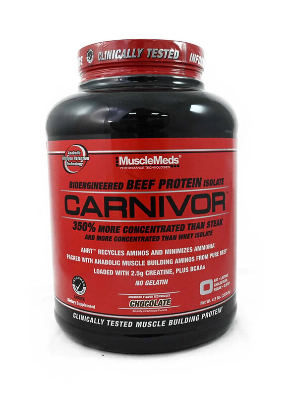 

Muscle Meds Carnivor Chocolate Dietary Supplement, 4.5lbs