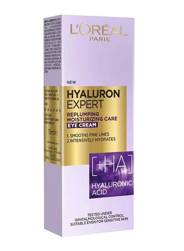 L'Oreal Paris Dermo Expertise Hyaluron Expert Eye Cream, 15ml