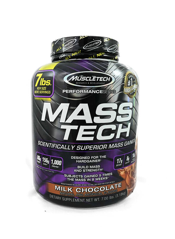 

Muscletech Muscle Tech Mass Tech Chocolate/Vanilla Dietary Supplement, 3.18Kg