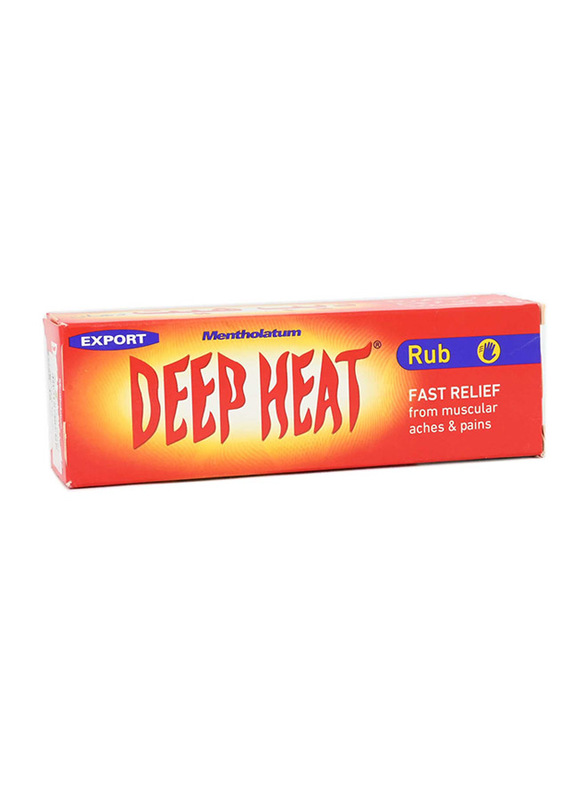 Deep Heat Rub Tube, Red, 100gm