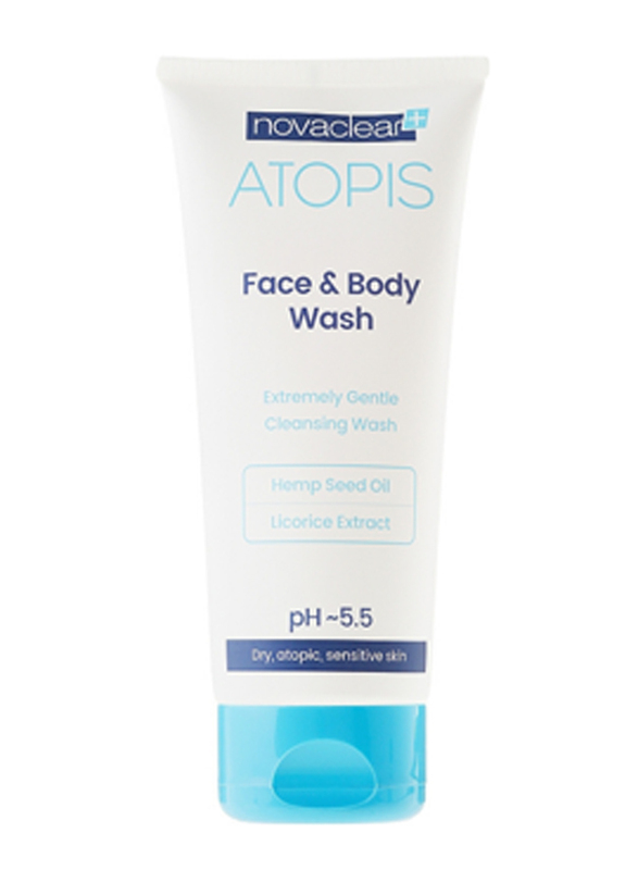 Novaclear Atopis Face & Body Wash, 200ml