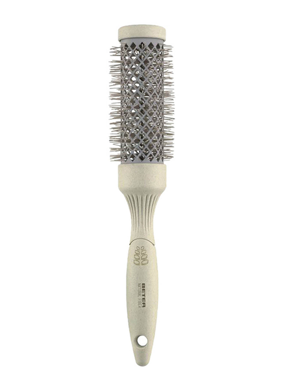 Beter Natural Fiber Ceramic Thermal Brush, Off White