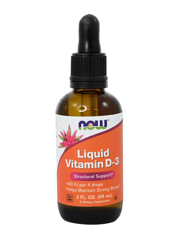 

Now Liquid Vitamin D 3, 60ml
