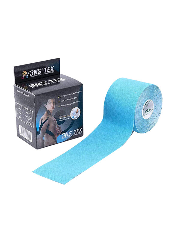 

3NS Tex Exclusive Sports Taping Method, Blue, One Size