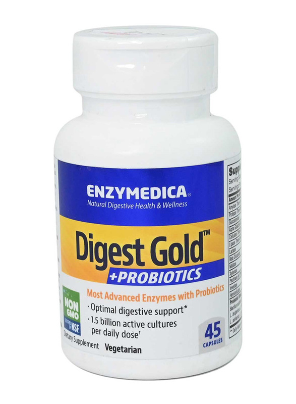 Enzymedica Digest Cold + Probiotic Dietary Supplements, 45 Capsules